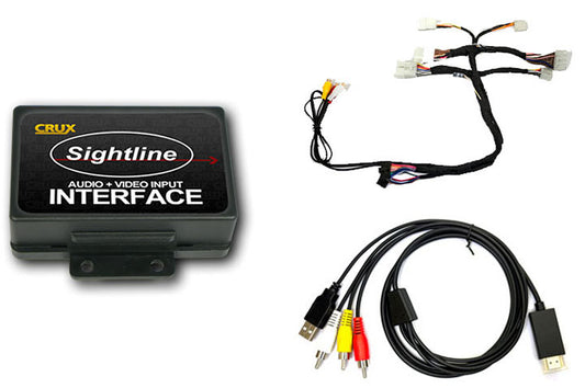 Crux AVITY01 A/V Input Integration for Select 2012-Newer Toyota Vehicles