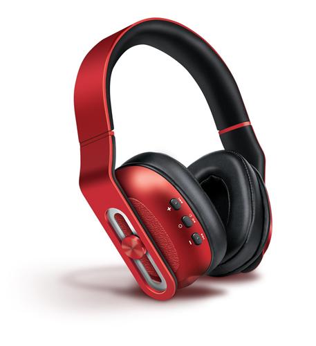 Dreamgear DGHP-5628 Bt-2700 Red Isound Bluetooth Headphones