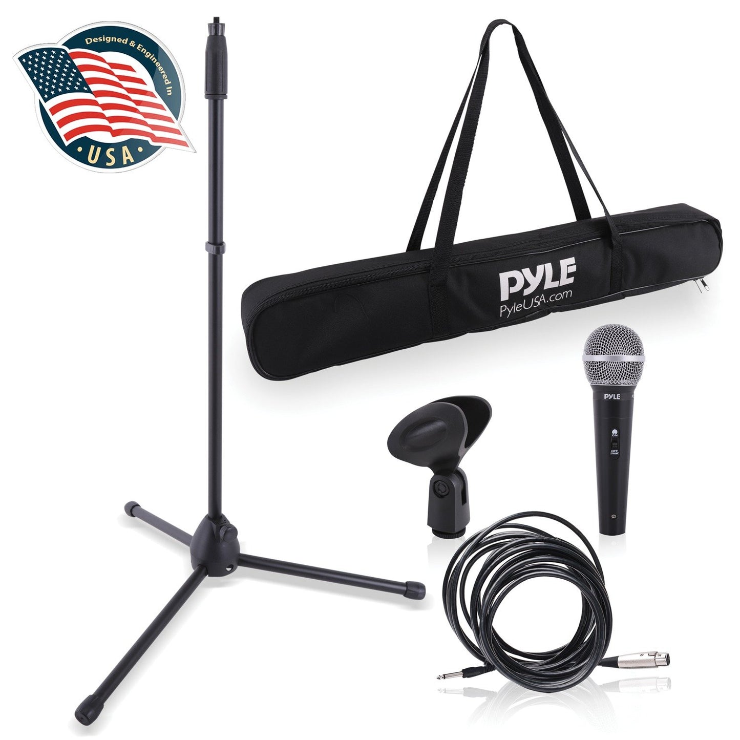 Pyle PDMIC88ST High-End Metal Microphone Kit
