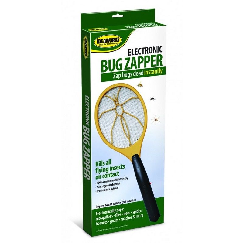 IdeaWorks Garden Creations JB5285 Electronic Bug Zapper Racket