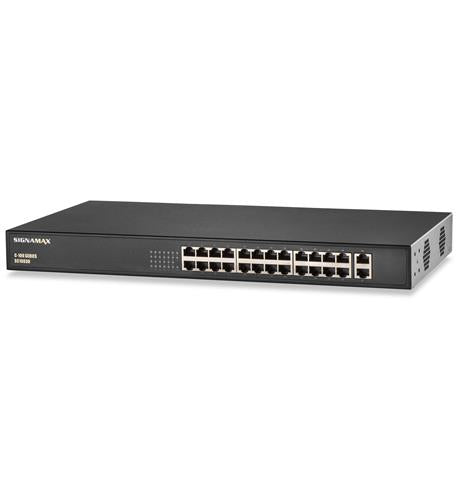 Signamax connectivity FO-SC10030 C-100 24 Port Fast Ethernet Poe+ Lite