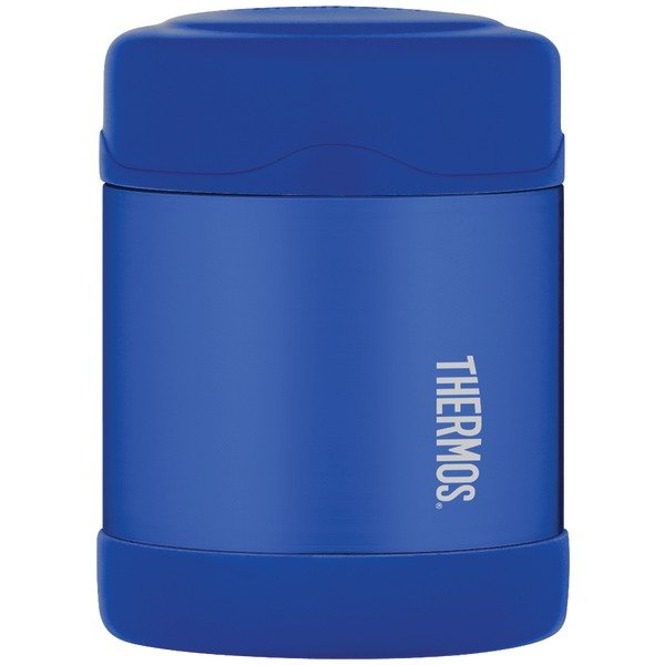 Thermos F30019BL6 10-Ounce Stainless Steel Vacuum-Insulated Food Jar (Blue)