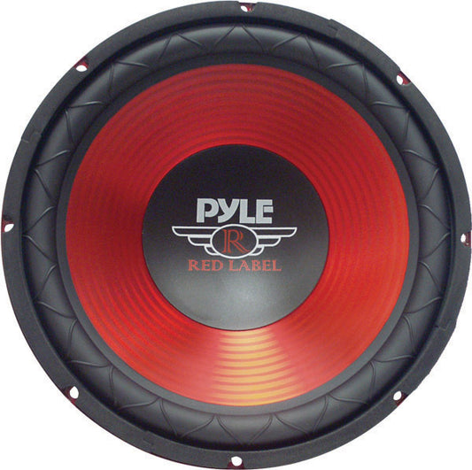 Pyle PLW12RD 12" 800 Watt Red Woofer