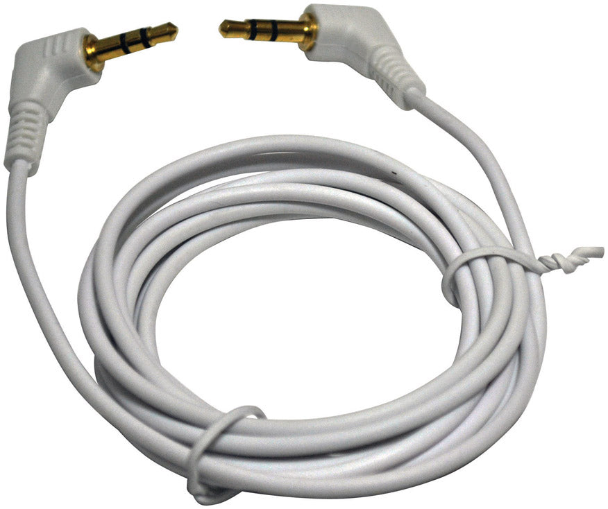 Audiopipe IP35356 CABLE 3.5mm 6' MALE-MALE RIGHT ANGLED PLUGS