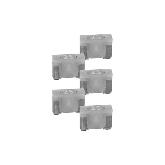 Audiopipe ATMLPM25A 25A Low Profile Mini Fuse 25 Pack