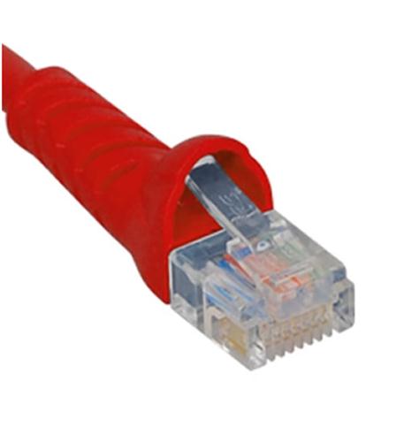 Icc ICPCSJ25RD Patch Cord, Cat 5e, Molded Boot, 25' Rd