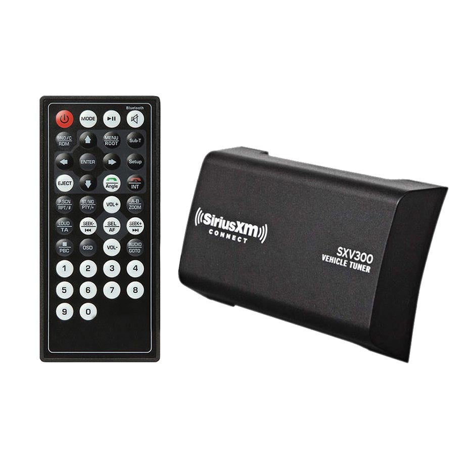 Power Acoustik PH620SXMB D.Din 6.2" Touchscreen FM/DVD/USB/BT w/ SXV300V1 Tuner