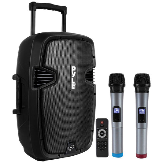 Pyle PPHP1299WU Portable Hi-Power Bluetooth PA Loudspeaker, 12"