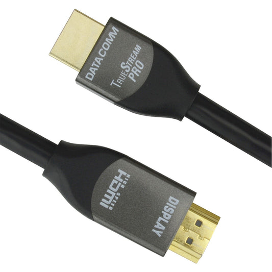 Datacomm Electronics 46-1812-BK TrueStream Pro 18 Gbps HDMI w/Ethernet (12')