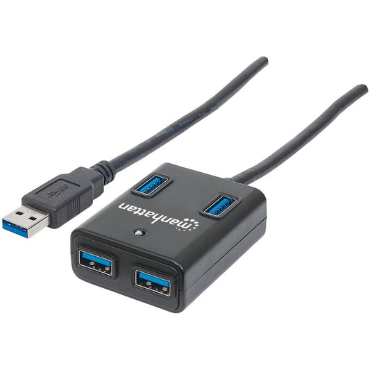 MANHATTAN 162296 3.0 4-Port USB Hub