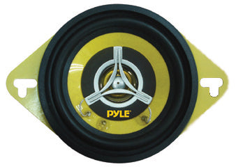 Pyle PLG3.2 3.5" 2-way Gear 120watts Yellow Basket/cone Speaker
