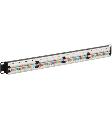 Icc ICMPP02460 Patch Panel, Cat 6, 24-port, 1 Rms