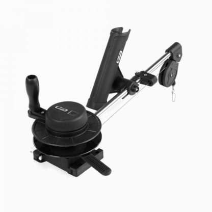 Scotty 1050S Depthmaster Manual Downrigger with Rod Holder – Black