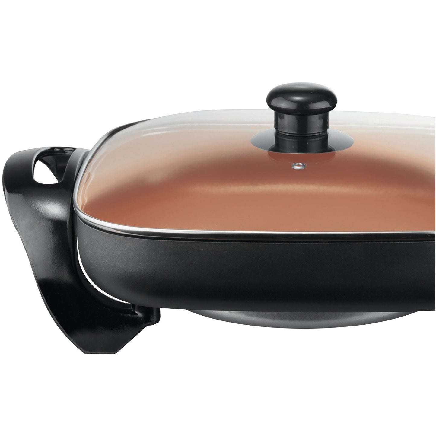 Brentwood Appl. SK-66 12" Nonstick Copper Electric Skillet