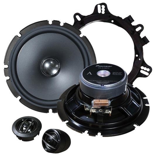 Pioneer TSA1607C 6.5" Component Set 350 Watts Max