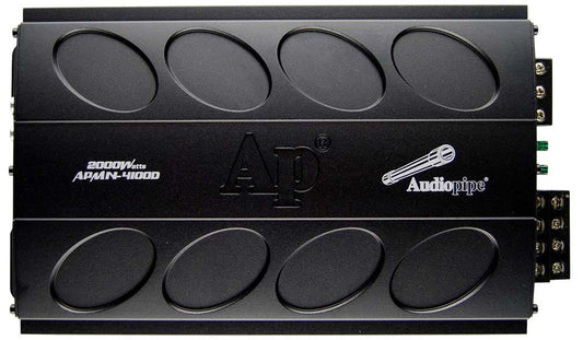 Audiopipe APMN4100D Mini Design 4 Channel Mosfet Amplifier 2000W Max Class D