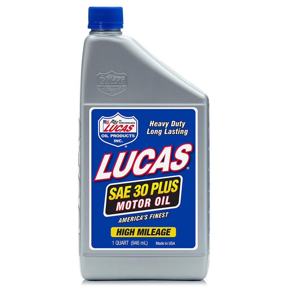 1 Bottle of Lucas Oil 10053 SAE 30 API SM Motor Oil 1 Quart