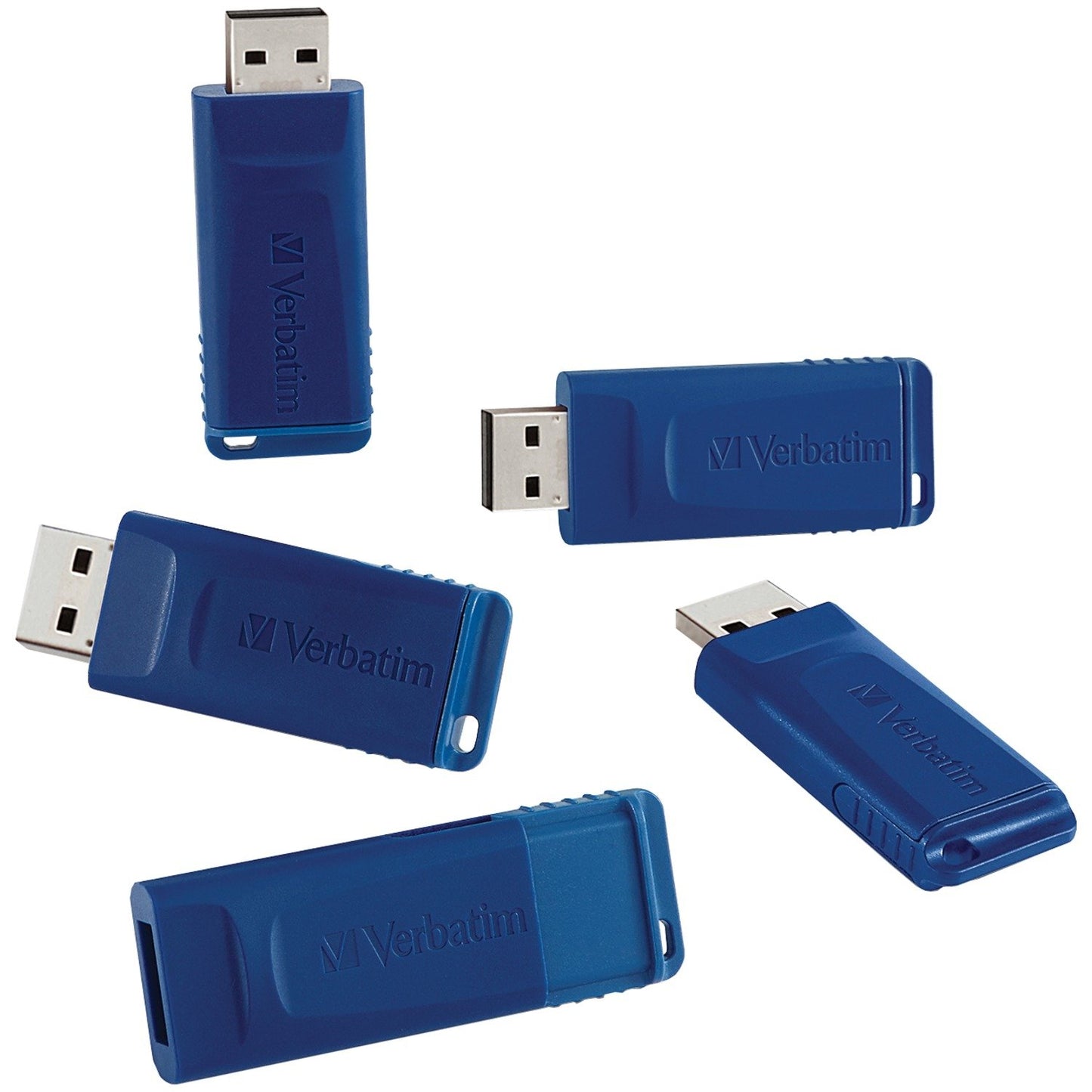 Verbatim 99810 16GB USB Flash Drive, 5 pk