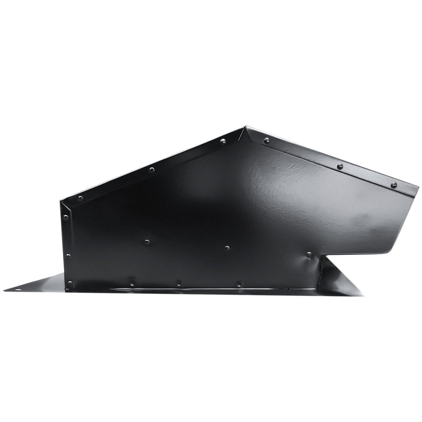 Builder's Best 012634 Black Metal Roof Vent Cap (6"–8" (3 1/4" x 10") Universal)