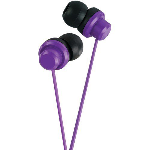 JVC HAFX8V RIPTIDZ Inner-Ear Earbuds (Violet)