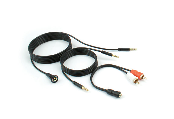 PAC IS335 dash mountable Aux input adapter 3.5mm to RCA adapter included