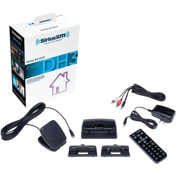 SiriusXM SXDH3 Interoperable Sirius and XM Dock & Play Home Kit w/ Antenna New