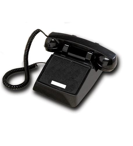 Cortelco 2500NDL-BK 250000-vba-ndl Black Desk No Dial
