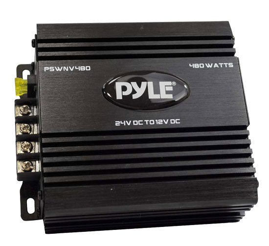 Pyle PSWNV480 24V DC to 12V DC 480W Power Converter