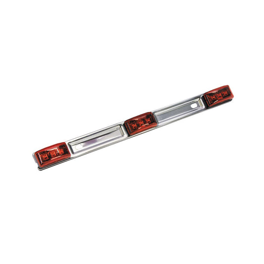 Wesbar 401567 Light Bar LED Red Lens
