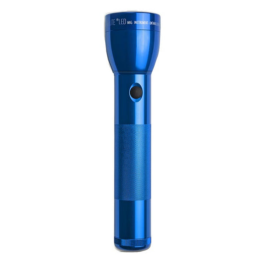 Maglite ML300LS2115 2 Cell D Led Flashlight Blue-Gift Box