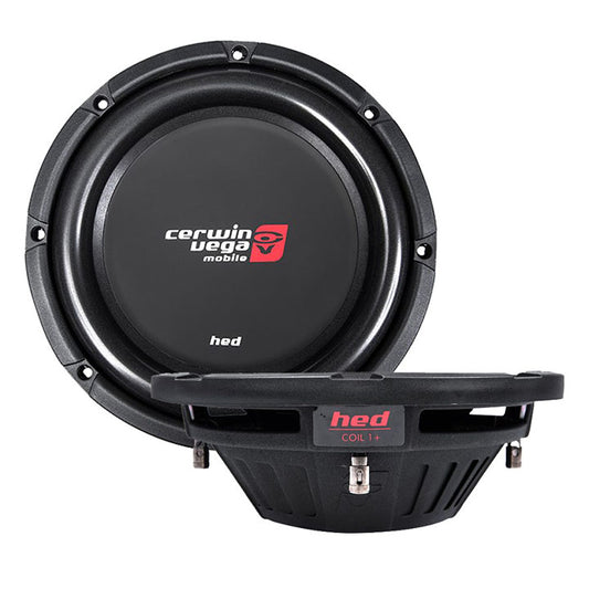 Cerwin Vega HS102D 10" 400 Watt 2 Ohm Shallow Mount DVC Subwoofer