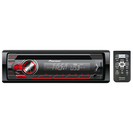 Pioneer DEHS1100UB Single Din CD PlayerAux Input USB 1xPreOutAndroid Playback