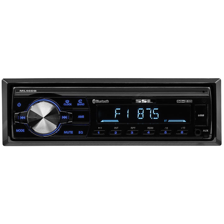 SoundStorm ML46DB Mechless MP3 Bluetooth Car Stereo Receiver
