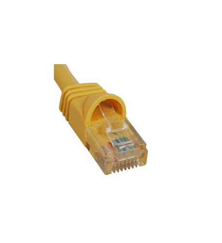 Icc ICPCSK14YL Patch Cord, Cat 6, Molded Boot, 14'  Yl