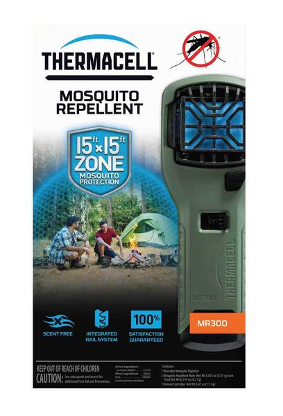 Thermacell MR 300G Portable Mosquito Repeller  Olive
