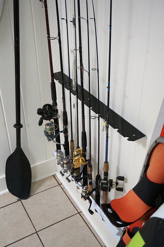 Viking Solutions VFR002 Wall Mount Fishing Rod Holder