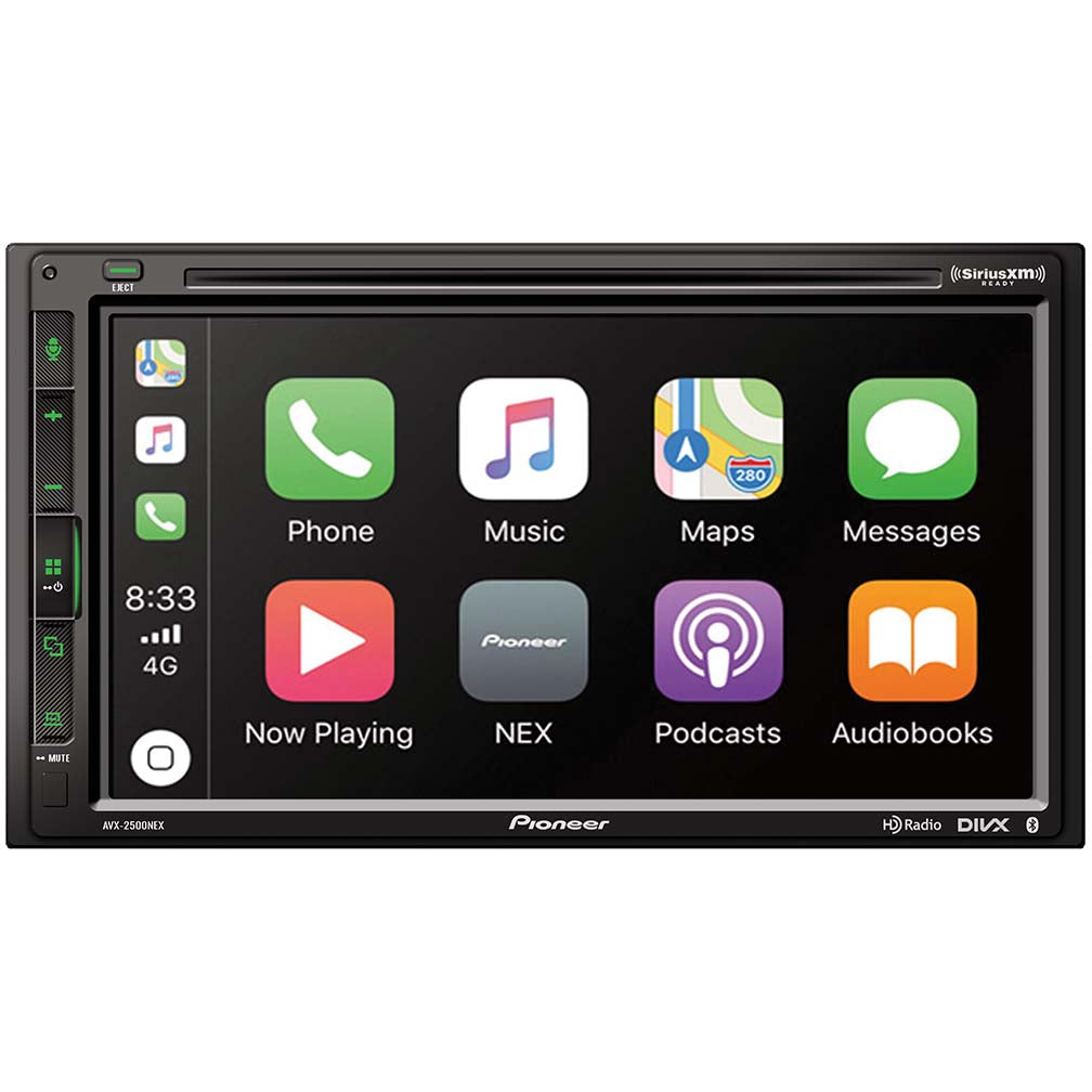 Pioneer AVH2500NEX  6.8" DVD D.din Receiver w/Apple CarplayAndroid Auto BT