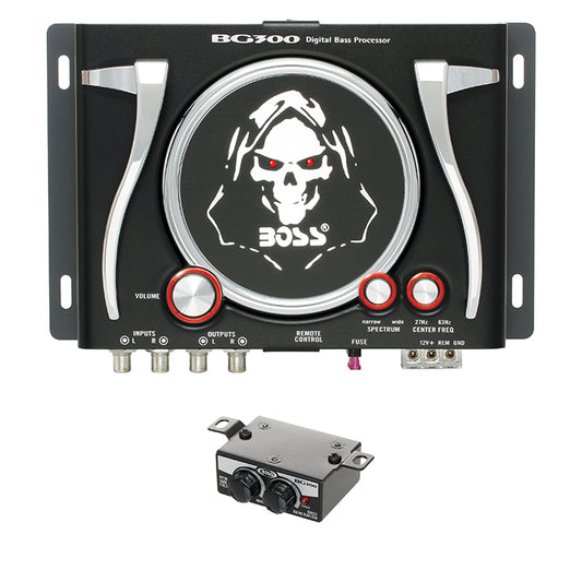 BOSS AUDIO BG300 Bass Generator with Remote Subwoofer Level Control