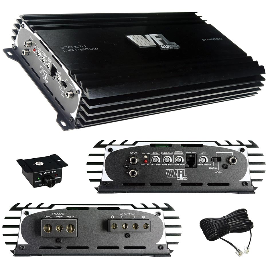VFL Audio ST45001 Monoblock Amplifier, 1800W RMS/4500W MAX