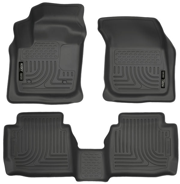 Husky 99751 Front/2nd Seat Floor Liners For 13-16 Ford Fusion & Lincoln Mk
