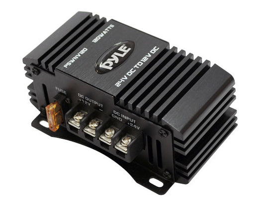 Pyle PSWNV120 24V DC to 12V DC 120W Power Converter