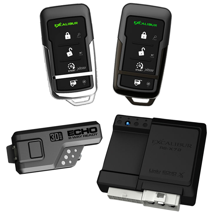 Excalibur RS3753DB 900Mhz Keyless Entry & Remote Start