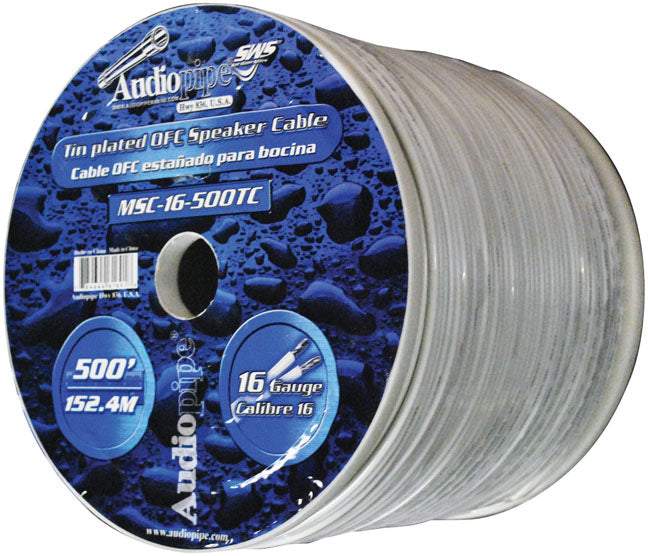 Audiopipe MSC16500TC Marine 16 Gauge 500' Flexible Wire