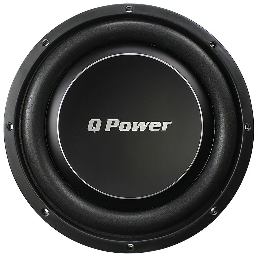 Qpower QPF10DFLAT Deluxe 10" Flat subwoofer 1000W Max