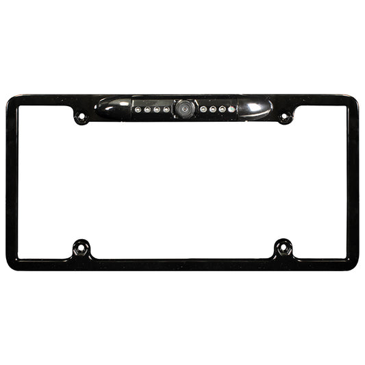 Tview LS300NVBK Camera License Plate Frame Black
