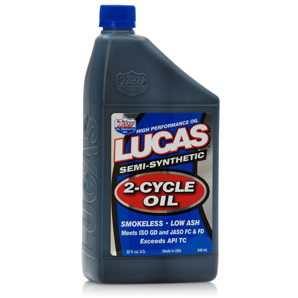 Lucas Oil 10110LUCAS Semi-Synthetic 2Cycle Oil 1 Quart