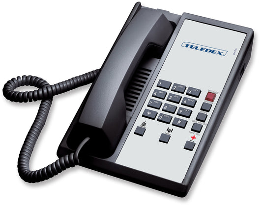 Cetis DIA657391 Teledex Diamond +3 Telephone Black