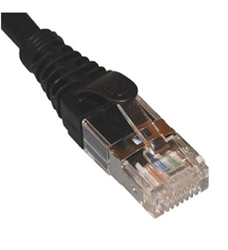 Icc ICPCSG03BK Patch Cord, Cat6a, Ftp, 3ft, Bk