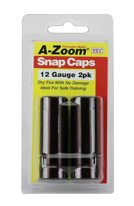 A-Zoom 12211 12 Gauge Snap Cap  2Pk