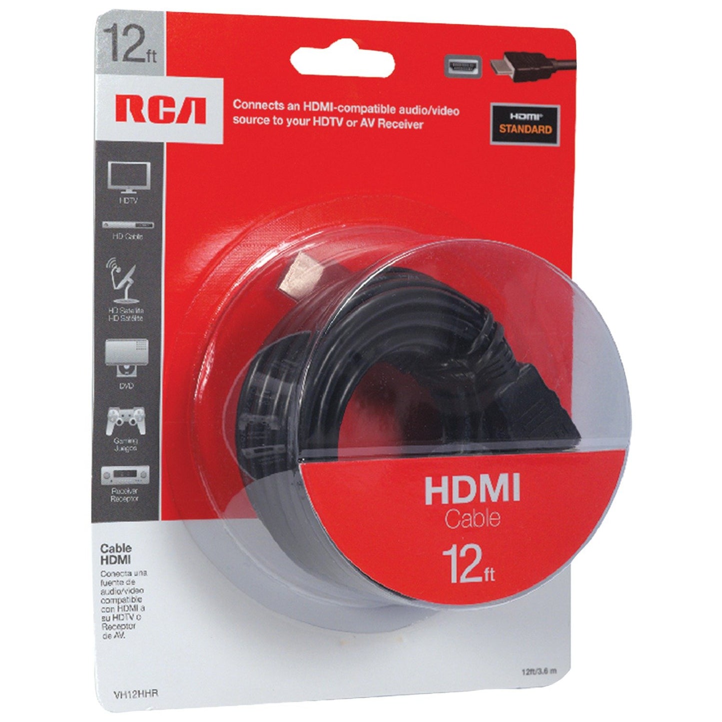 RCA VH12HHR HDMI Cable (12ft)